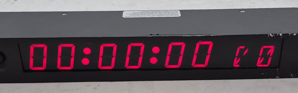 Scratched Evertz 1201DD Network Digital Display Clock