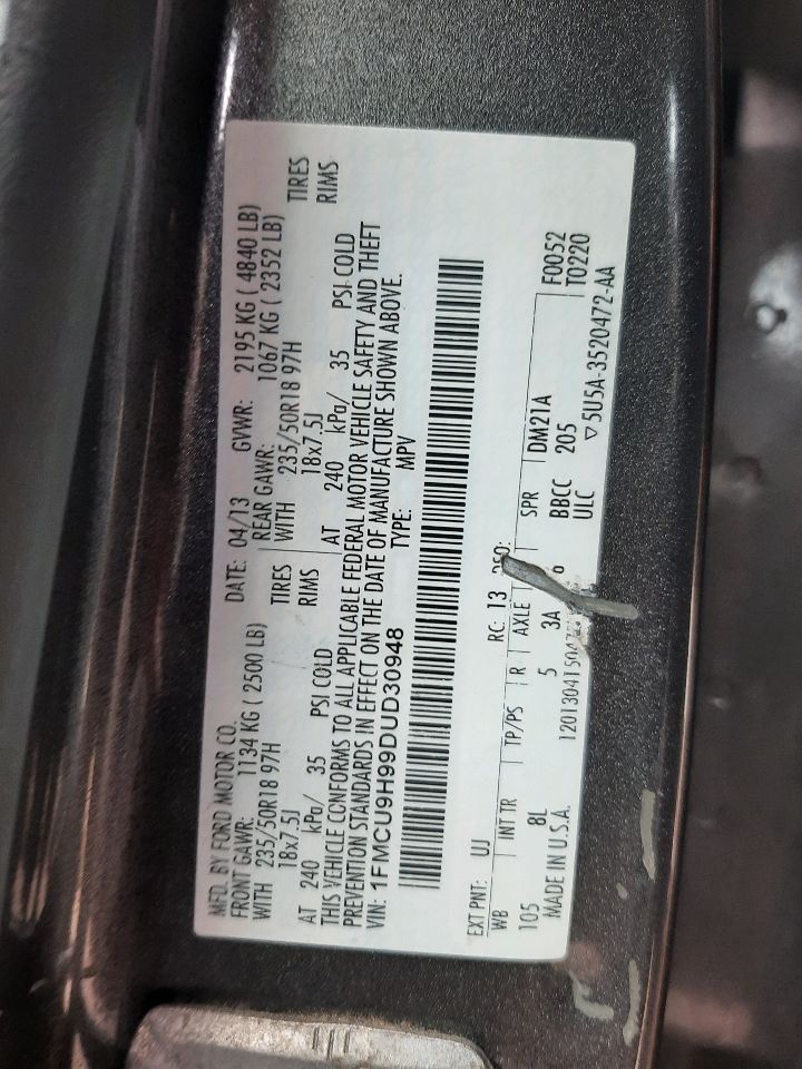 ESCAPE 2013 High Mounted Stop Light 944486