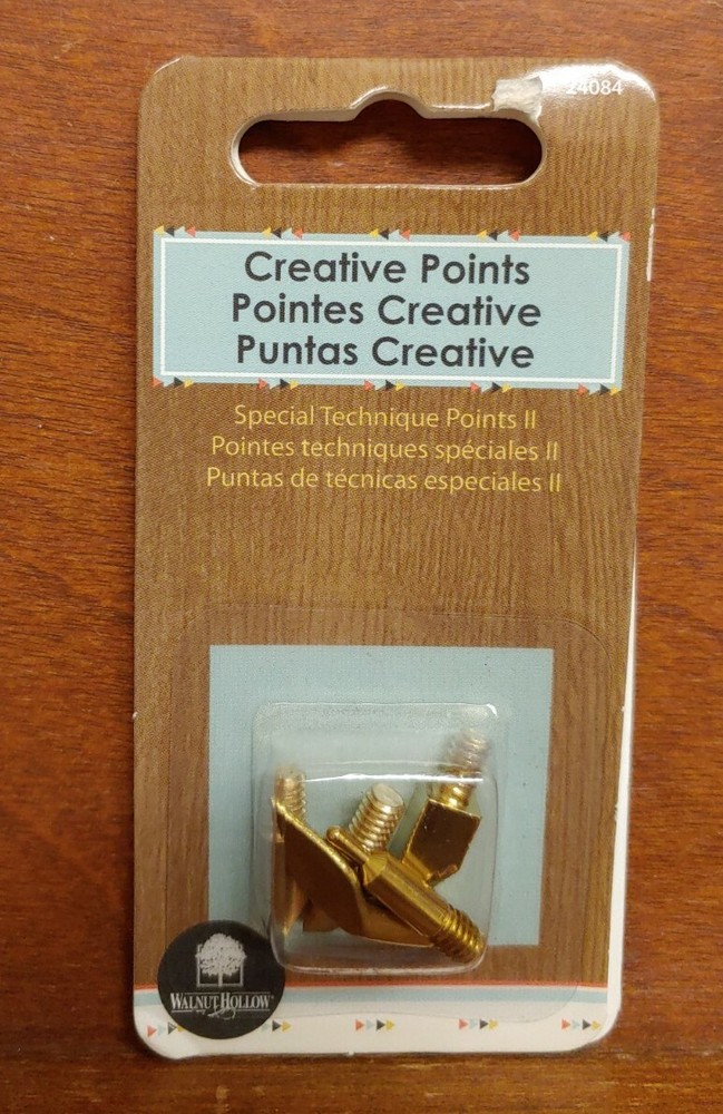 Walnut Hollow Creative Woodburning Special Technique Points Model 24084 5-Pack