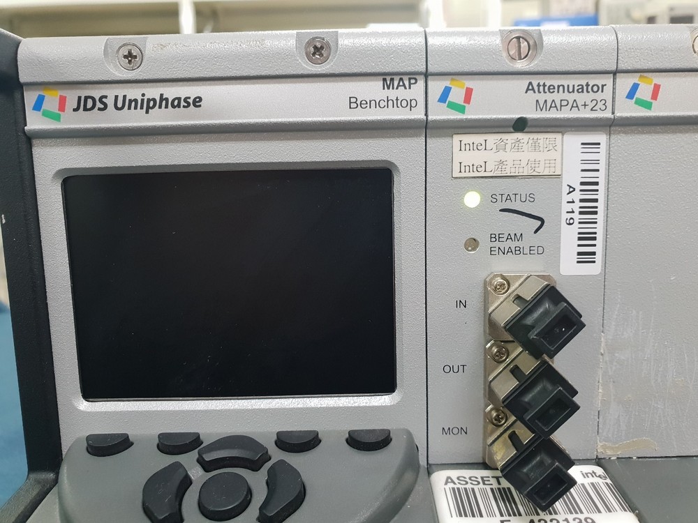 JDSU MAP+2B00 / MAPA+23 : No Display