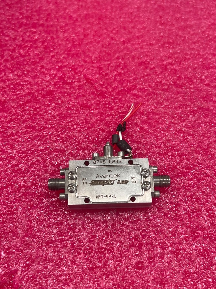 Avantek AFT-4231 2-4GHz RF Amplifier