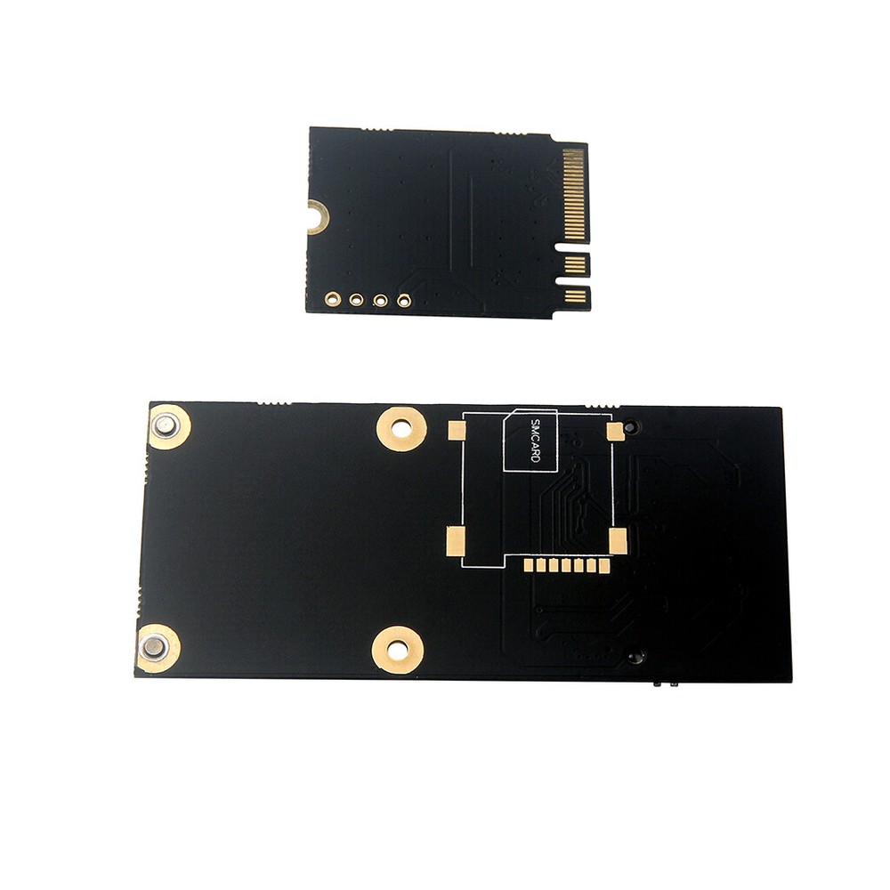 M.2 key A/E/A+E to Mini PCI-E Adapter with FFC Cable Case
