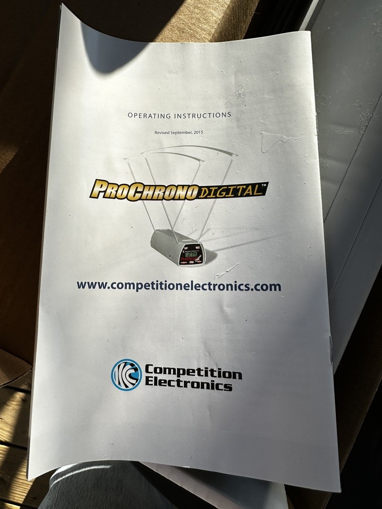 ProChrono Digital Chronograph by Competition Electronics