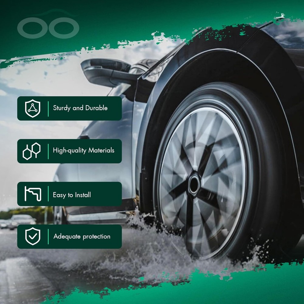 4PCS Mud Flaps for Buick Verano 2012-2016 Front Rear