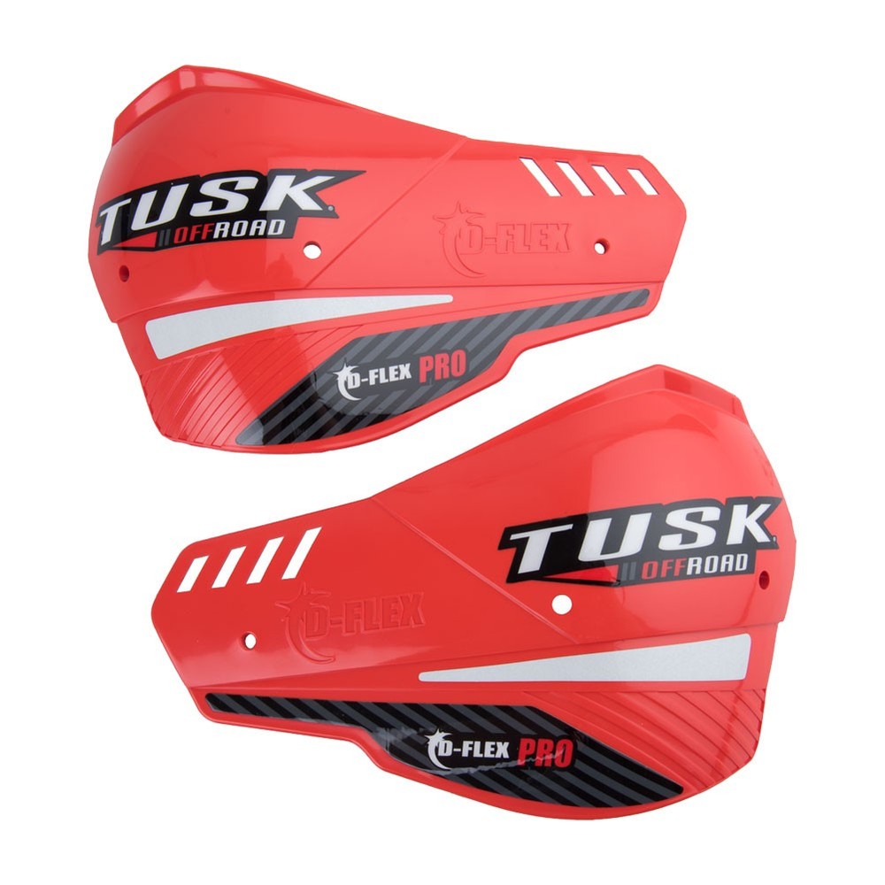Tusk D-Flex Pro Replacement Plastic Handguard Shields Red