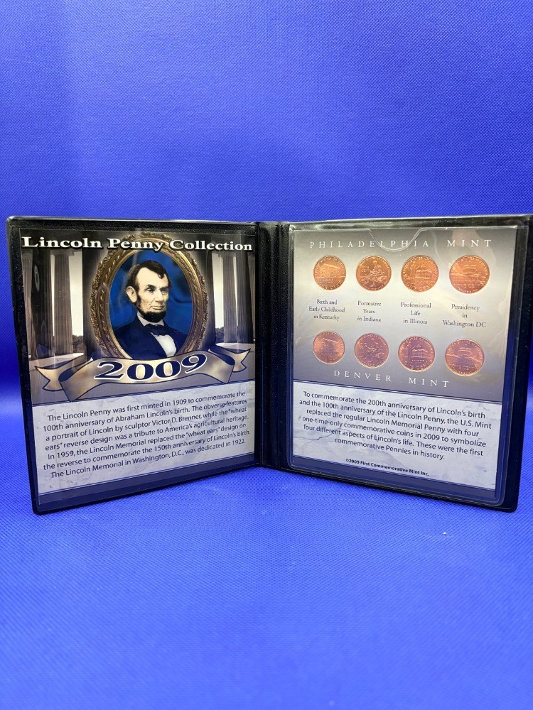 2009 P&D Lincoln Penny Collection