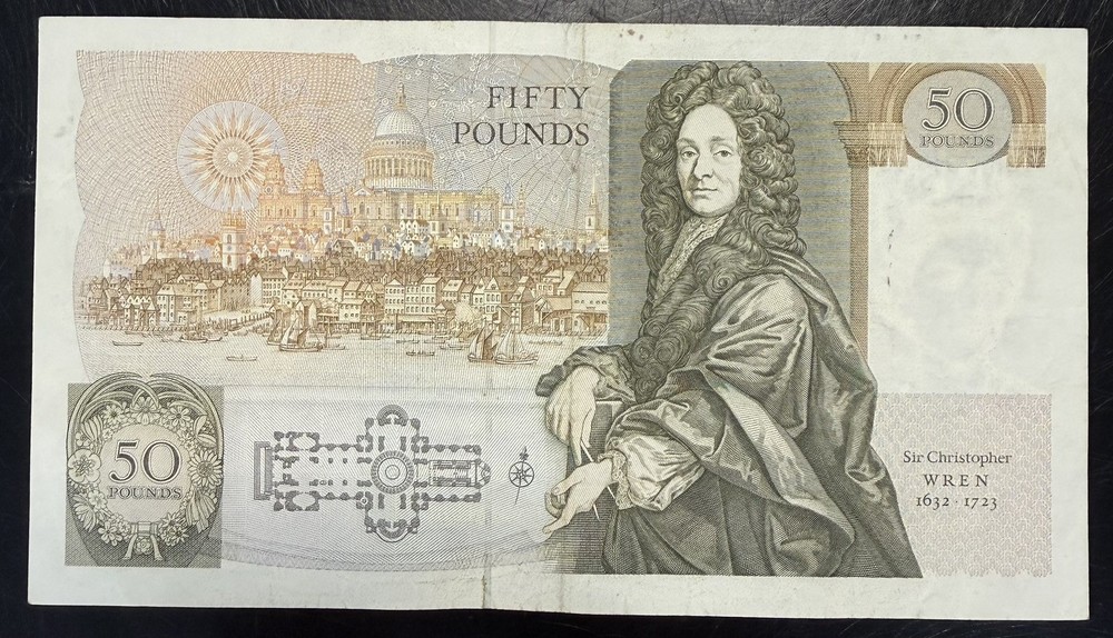 Old Fifty £50 Pound Note Excellent Condition