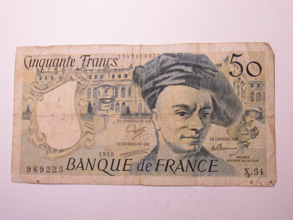 FRANCE 50 FRANCS 1988