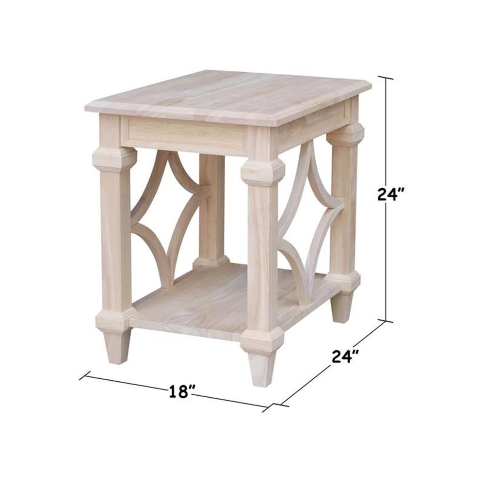 Josephine Solid Wood End Table