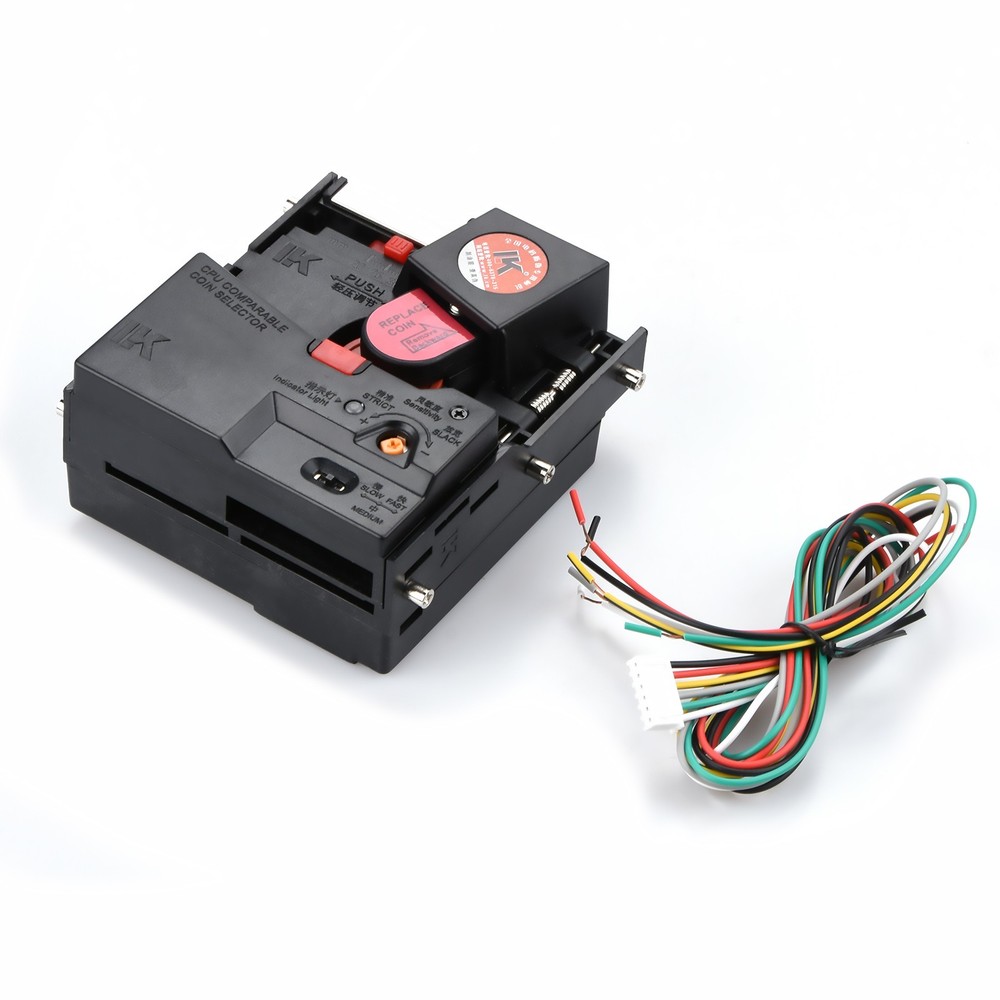 CPU Comparable Coin Selector Arcade Token Acceptor For Mechanism Vending Machine