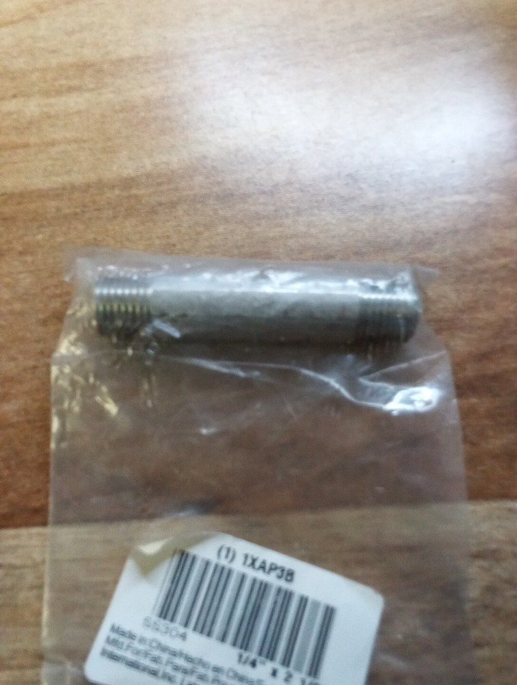 Threaded Nipple 1/4" X 2 1/2"