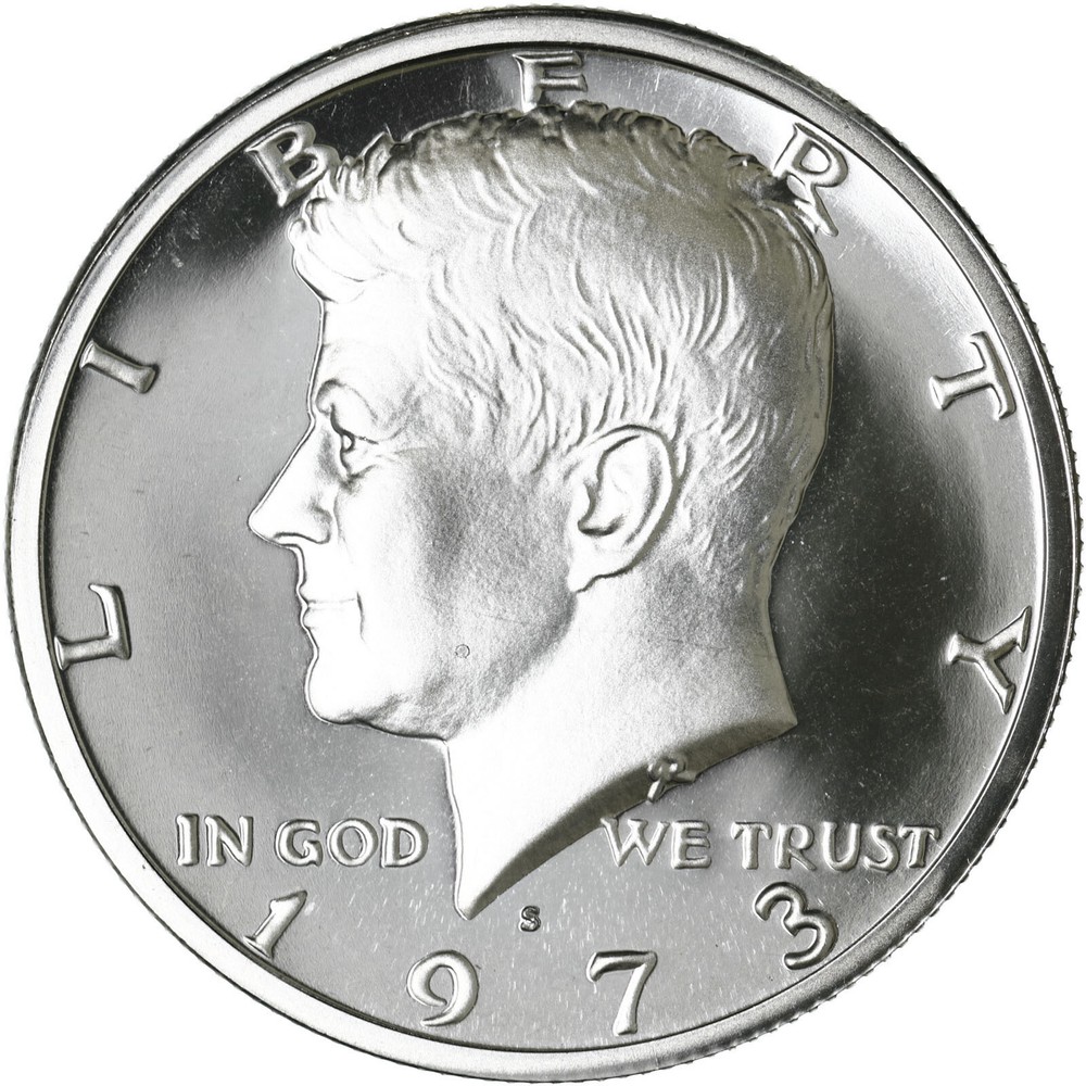 1973 S Kennedy Half Dollar Gem CN-Clad Proof Coin