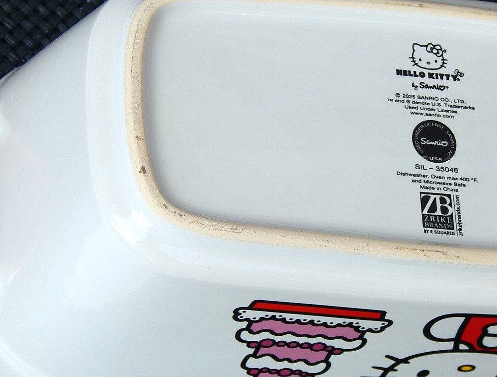 HELLO KITTY by SUNRIO BAKING DISH AUTHENTIC NEW