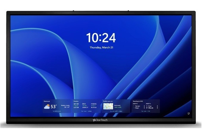 70" Clear Touch Interactive Whiteboard Touch Panel 5070H with Windows 11