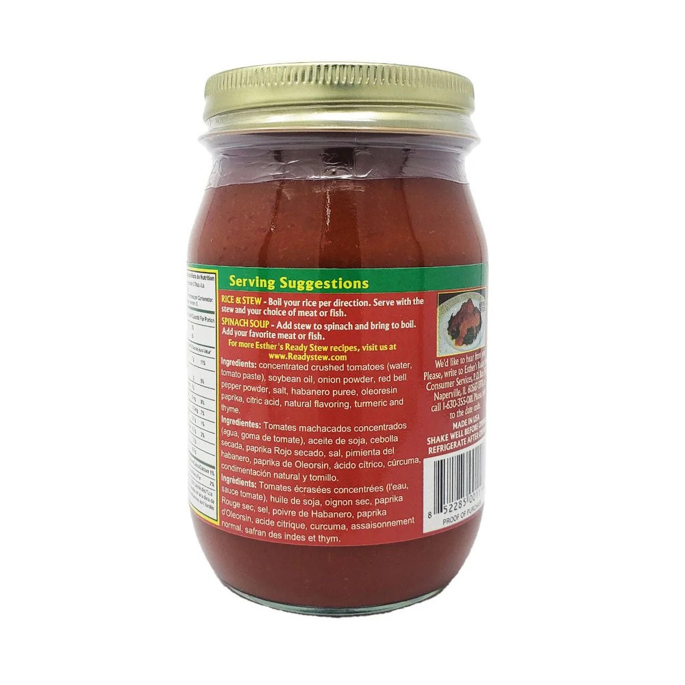 Esther's Ready Stew - Spicy -16oz
