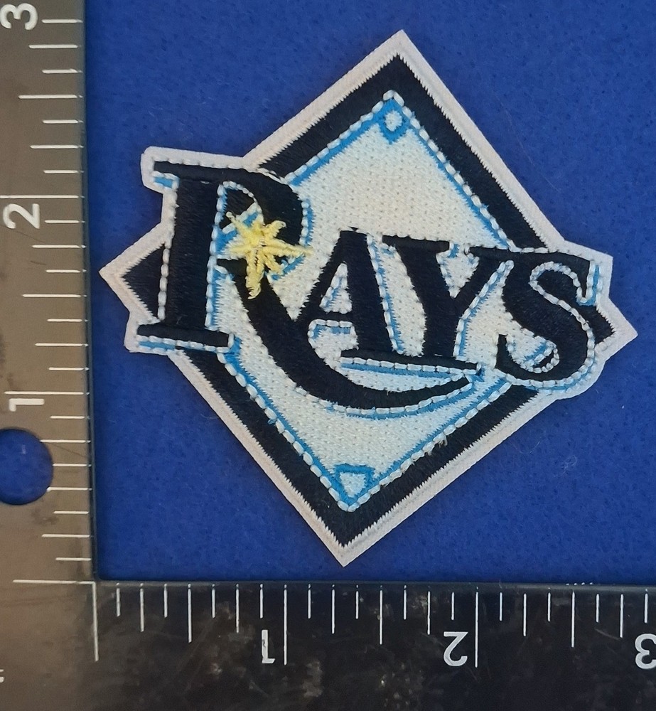 TAMPA BAY RAYS IRON ON PATCH