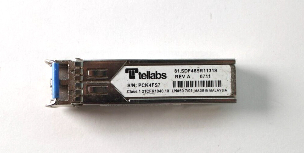 Tellabs 81.SDF48SR1131S Rev A Optical Transceiver