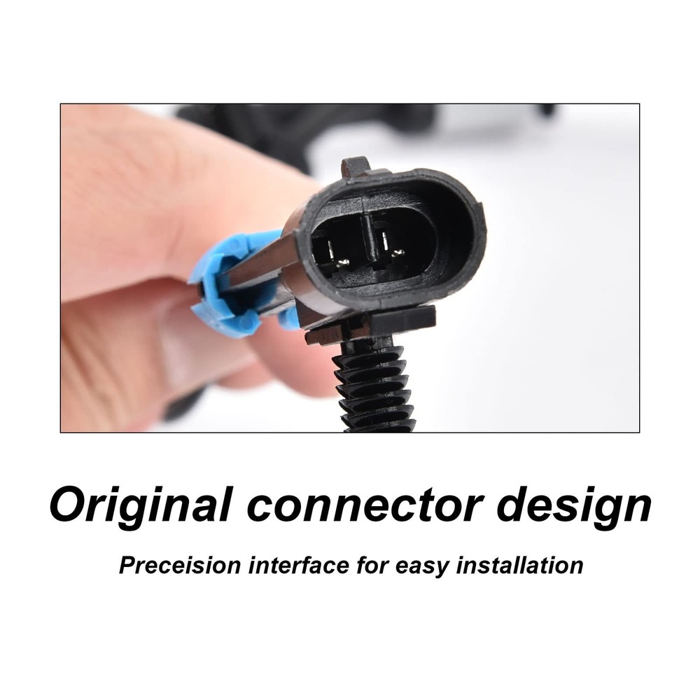 15037208 2pcs ABS Wheel Speed Sensor Front Left Right for Chevy Silverado 150...