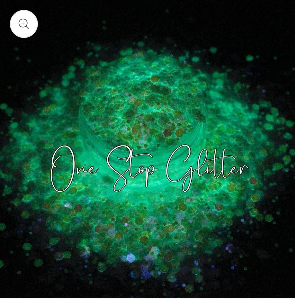 Chunky Glitter Glow In The Dark “Glow #3