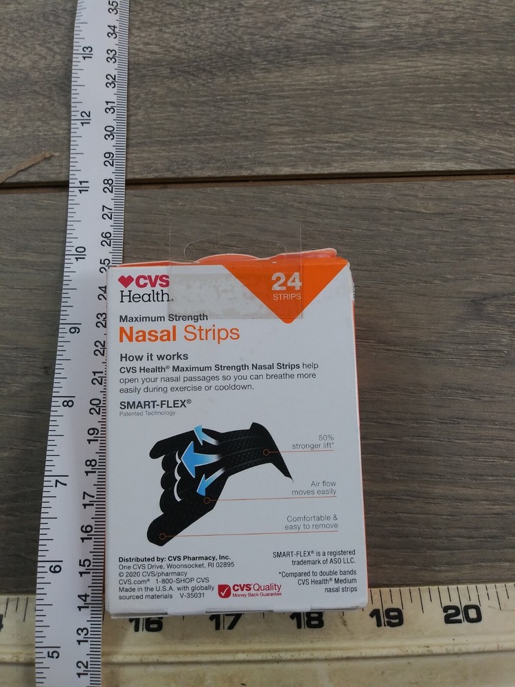 CVS Maximum Strength Nasal Strips For Sensitive Skin