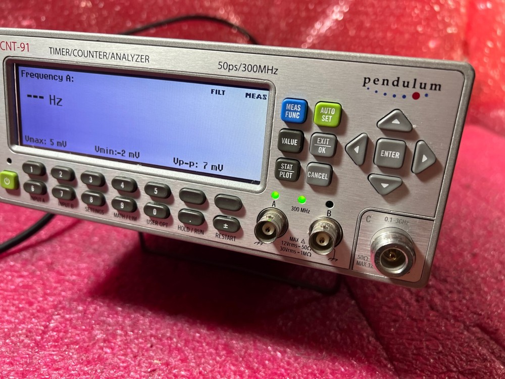 Pendulum CNT-91 / 651 TIMER / COUNTER / ANALYZER 50Ps/300MHz