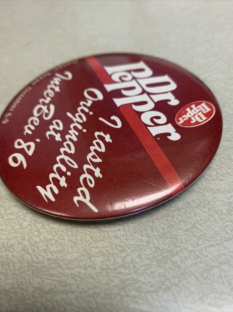 dr pepper button