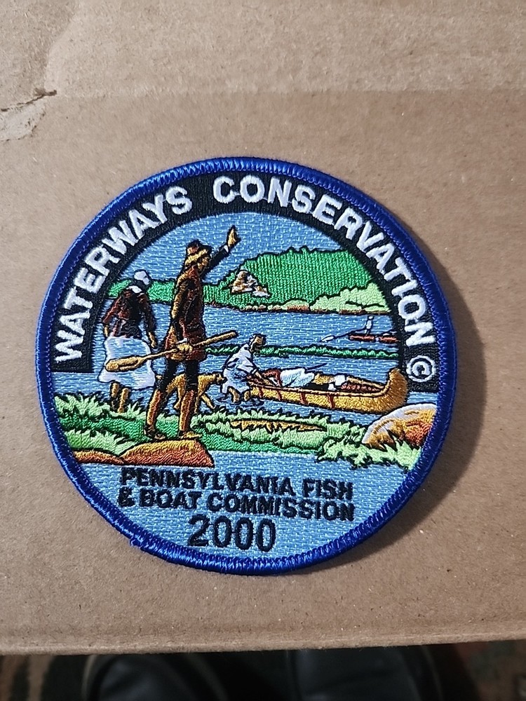 4" 2000 Pennsylvania Waterways Conservation Patch