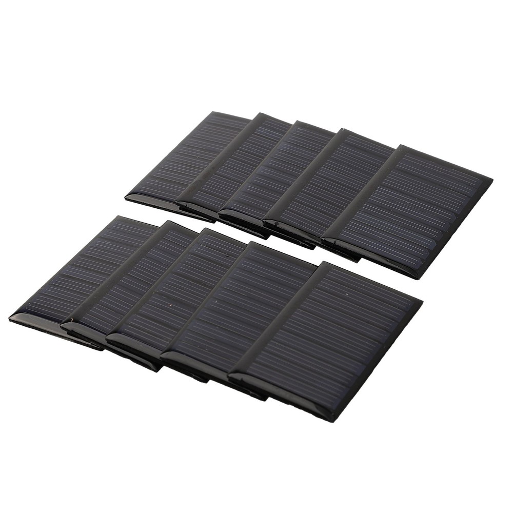 10 Pack Small Solar Panels 5V 30mA Efficient DIY Electronics Power Generation