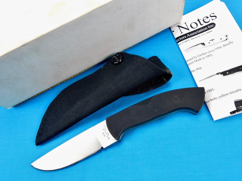 US BenchMark Hunting Knife w/ Sheath Box