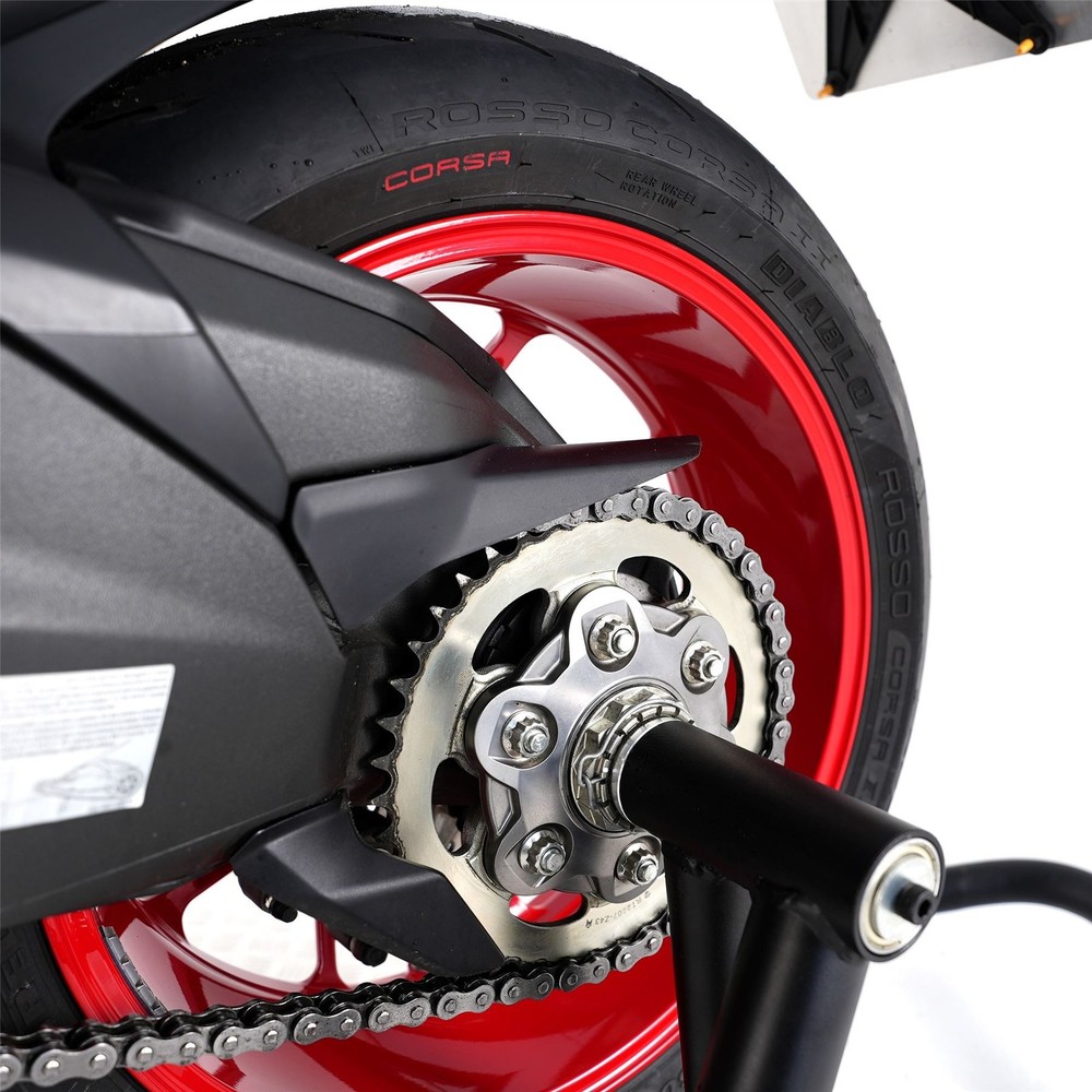 R&G Single Sided Workshop Paddock Stand Black Left Triumph Speed Triple 2011-15