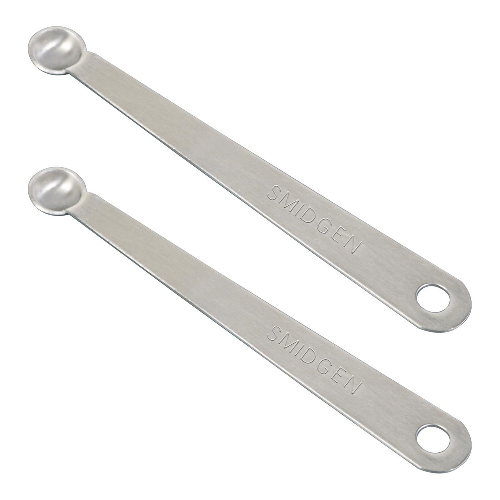 2pcs 1/32 Teaspoon1/32tsp Smidgen Single Tiny Measuring Spoon Small Individual