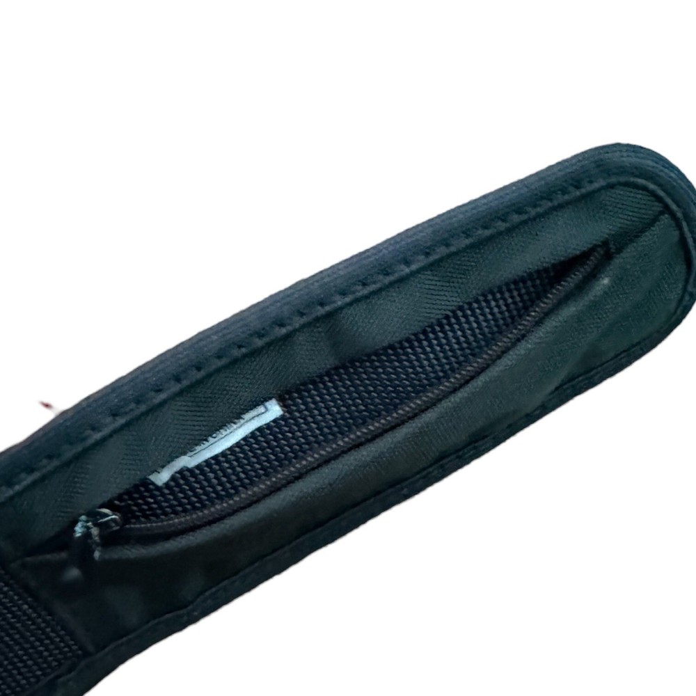 Vintage Nike Hydration Belt Water Bottle Pocket Zip Pocket Hook Loop Adjustable
