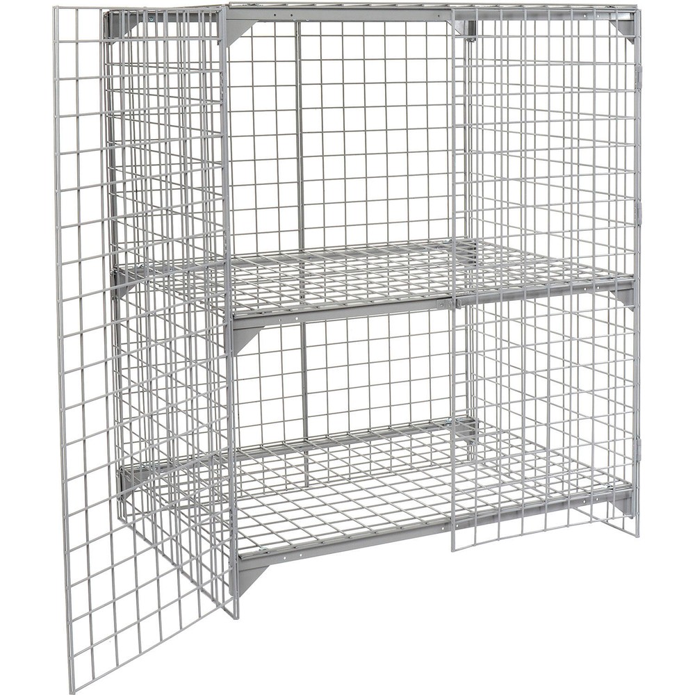Global Industrial Wire Mesh Security Cage 48 x 36 x 60
