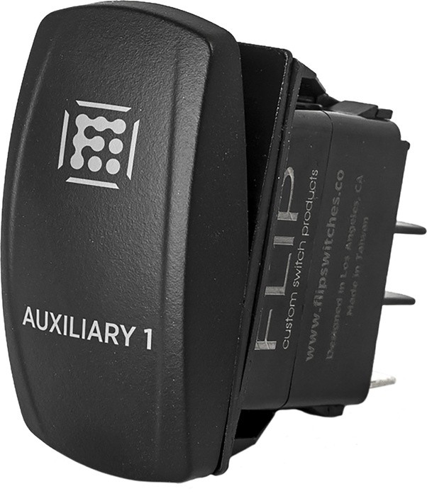 Flip Custom Standard Rocker Switch Auxiliary 1