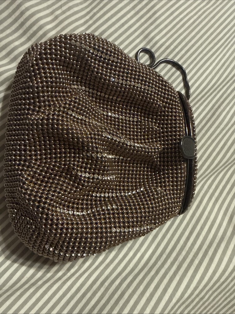 Whiting and Davis Evening Bag Beaded Purse