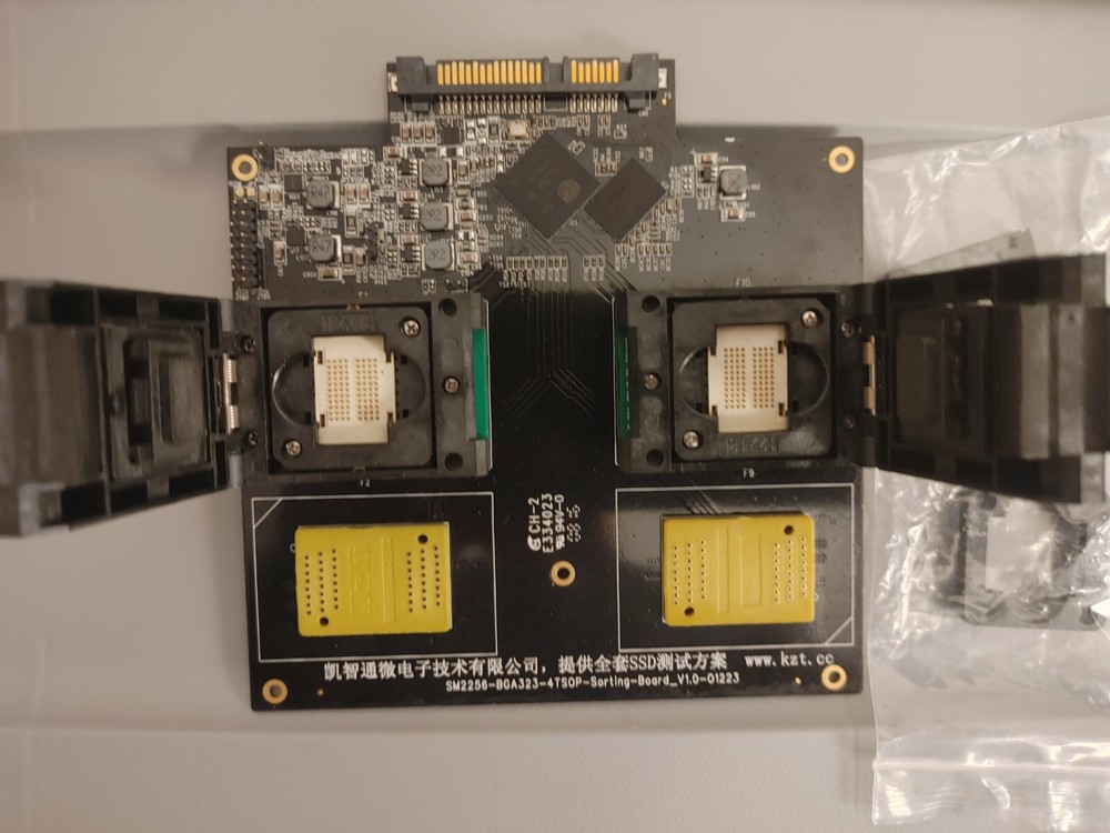 SSD 4 in 1 Multiple Function Test Board BGA152/132/100/88 TSOP48 NAND Flash Test