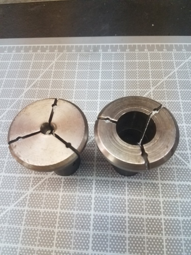 (1 pair) Hardinge 5DS 1" Dead Length Emerdency Collets