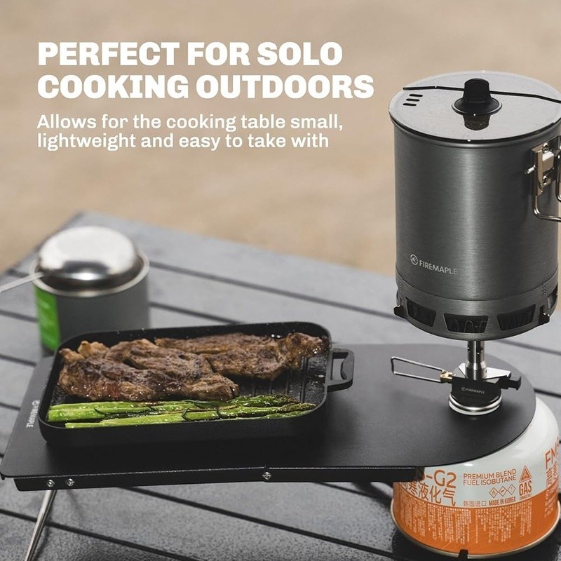Ultralight Folding Camping Table Portable Cooking Surface Backpacking Gear 191g
