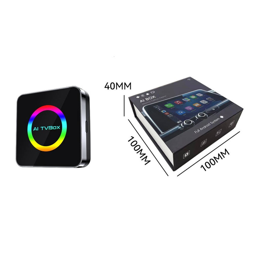 Car Android Smart Ai Box Wireless CarPlay Android Auto Adapter Netflix YouTube