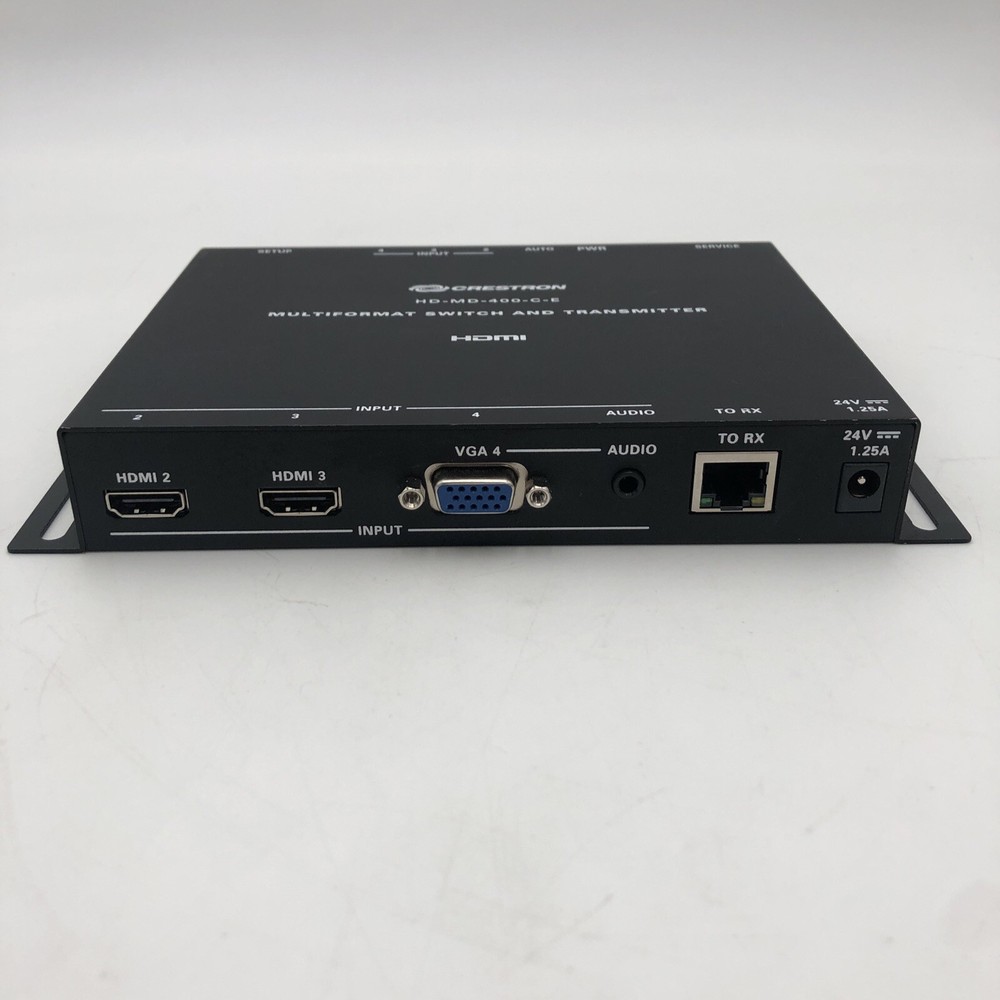 Crestron HD-MD-400-C-E Multiformat Switch And Receiver READ B