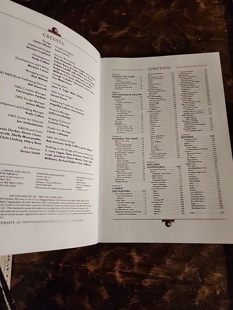 Dungeons & Dragons Essentials Dungeon Master's Kit 2010 Not Complete W/Extras