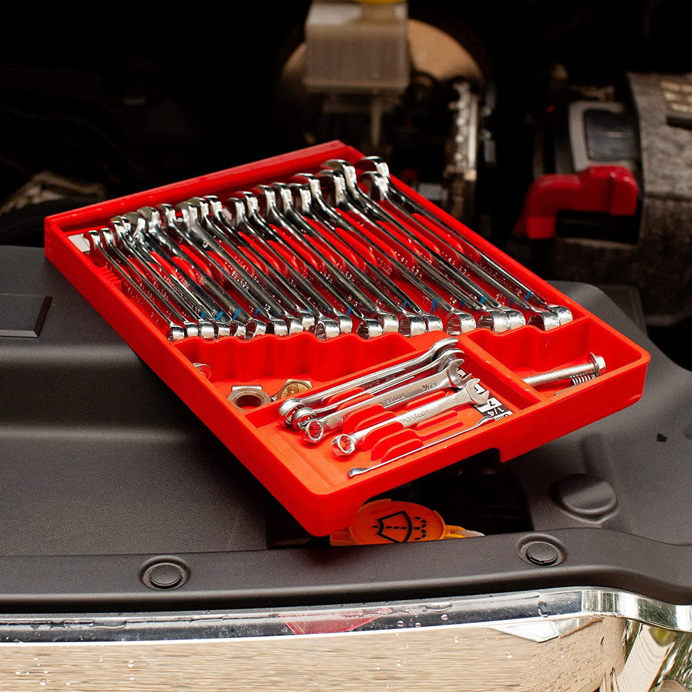 Wrench Organizer - Red