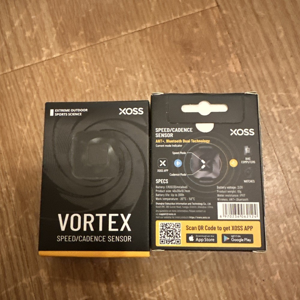 Vortex Speed Cadence Sensor for Bicycle Computer Waterproof 300Hrs Battery Life