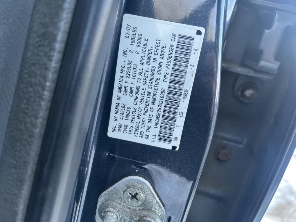 2007 ACCORD Third Brake Light Tested OEM