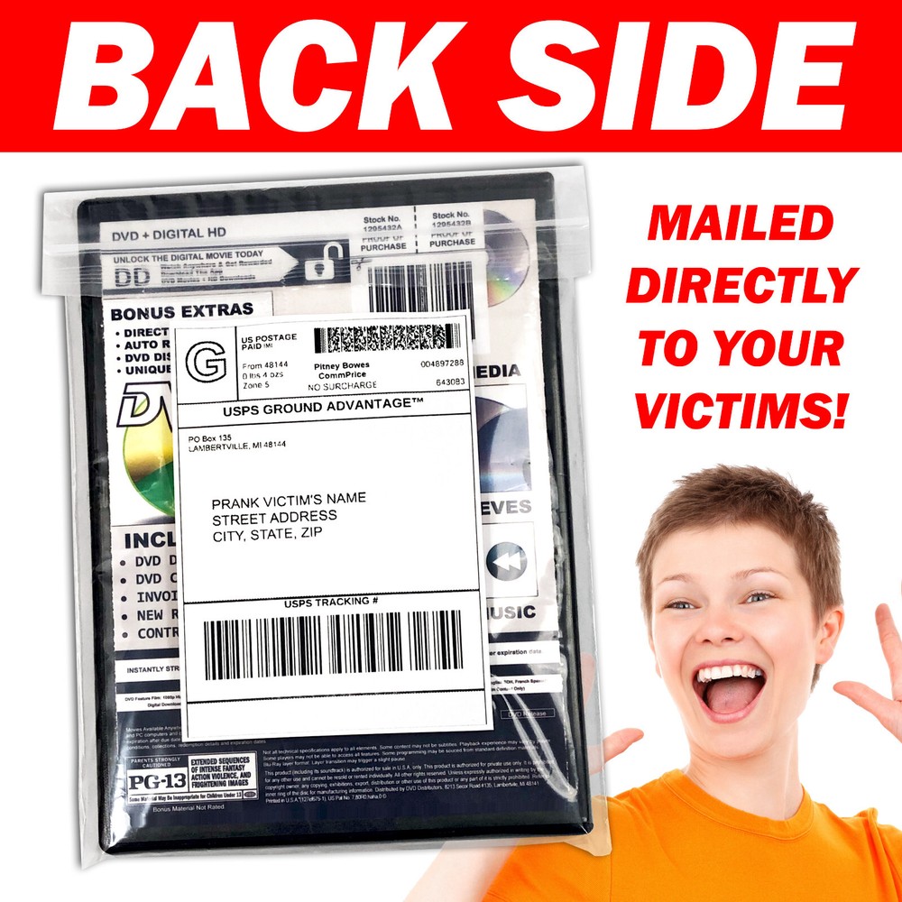 Corn Hub DVD and Fake Invoice Prank Mail Sent Anonymously!