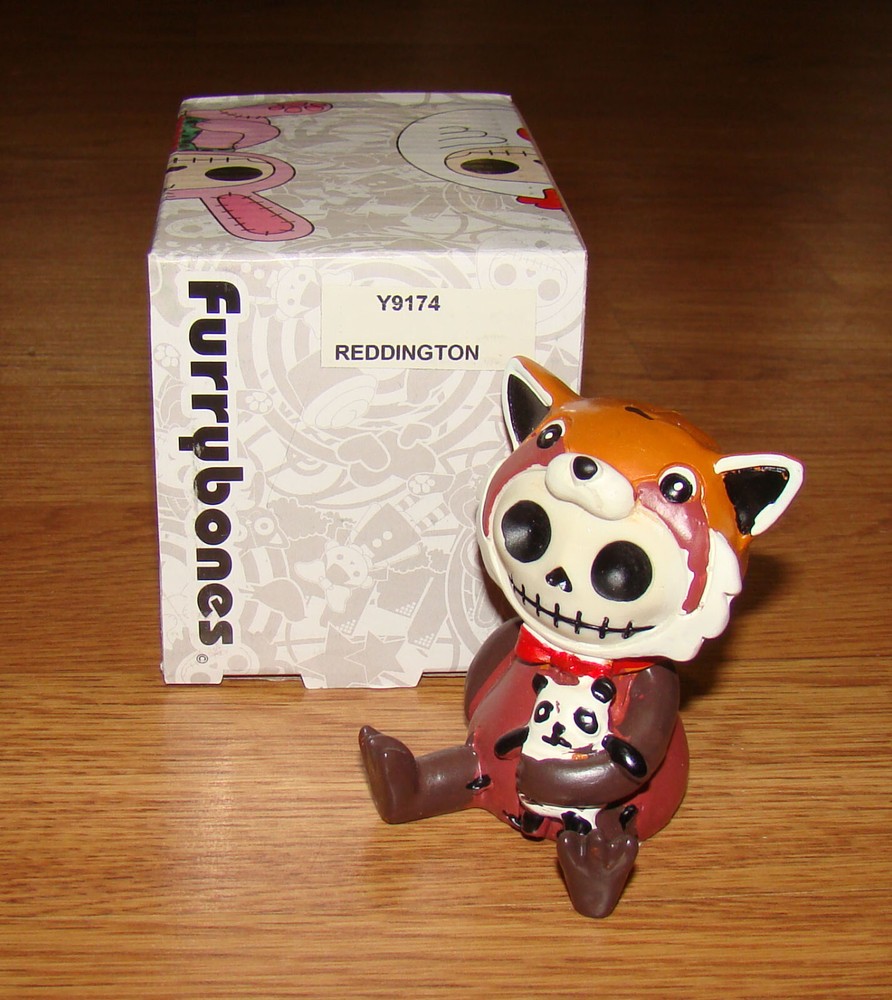 Summit Collection, Furrybones REDDINGTON the Red Panda (Y9174) Skeleton