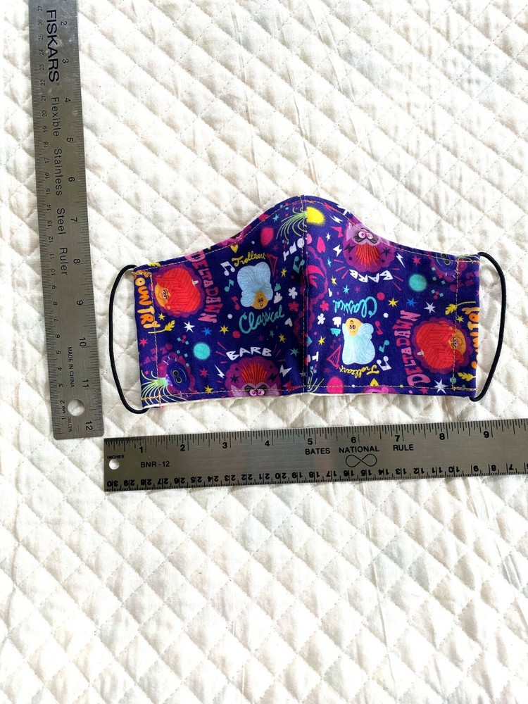 Trolls Face Mask Double Layer Cotton World Tour
