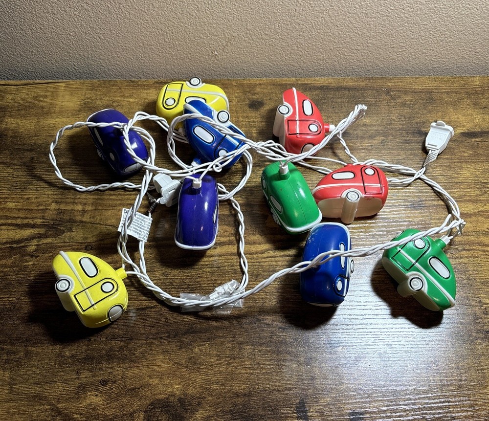 Camper RV Party Lights Decorative and Multi-Color 8 ft Long - LED String Lights