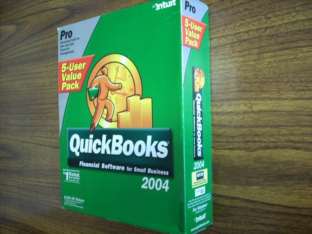 Quickbooks Pro 2004 (5-User)(Windows)