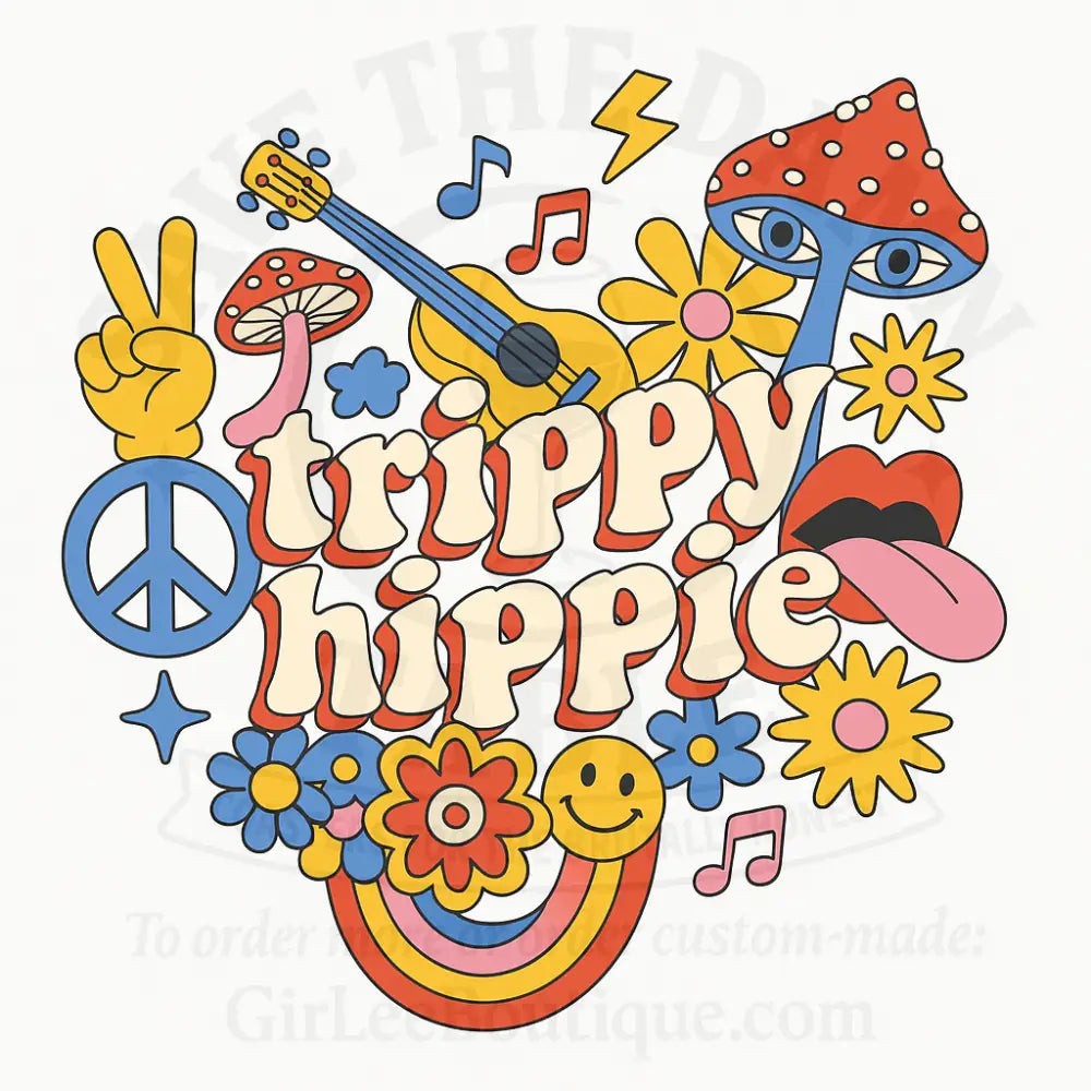 Handmade Coaster: Trippy AF